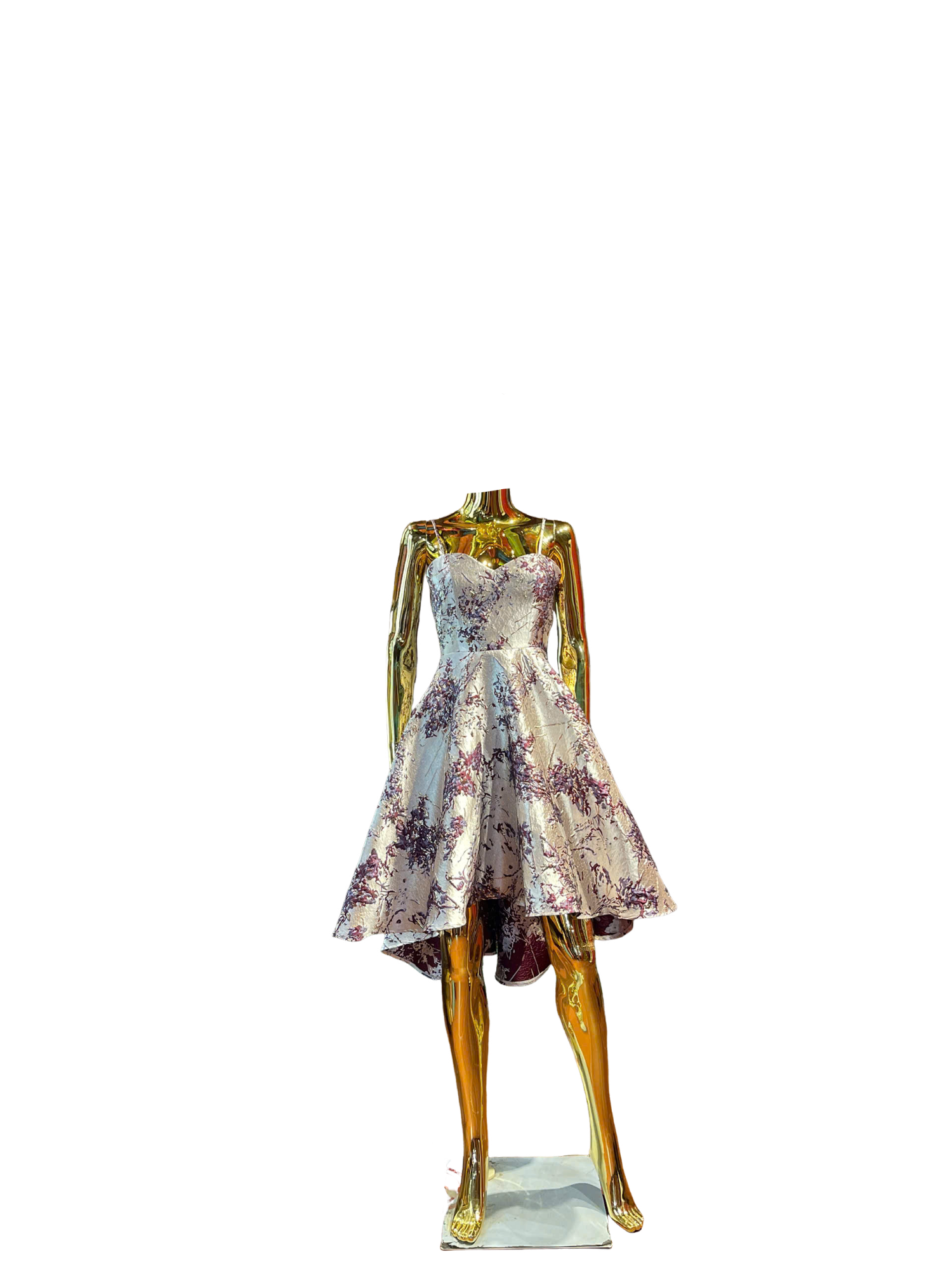 brocade cocktail dress 