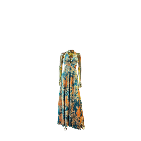 Midnight Garden Maxi Gownn